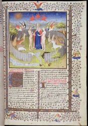 Ms 251 f.16r Die Hochzeit von Adam und Eva aus 